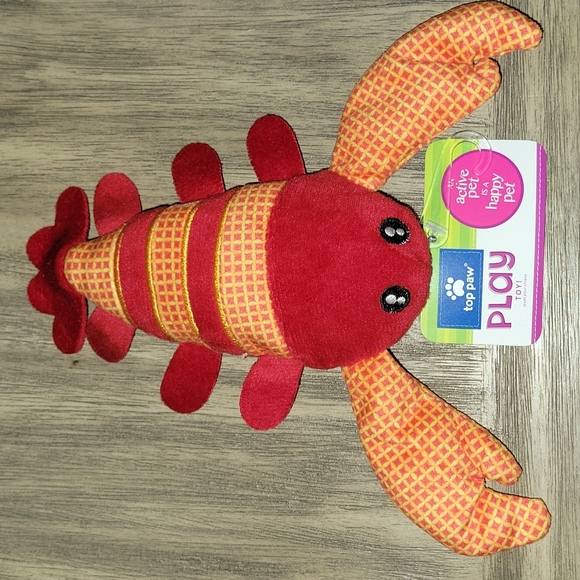 Top Paw Dog Top Paw Active Dog Plush Play Toy Lobster Poshmark